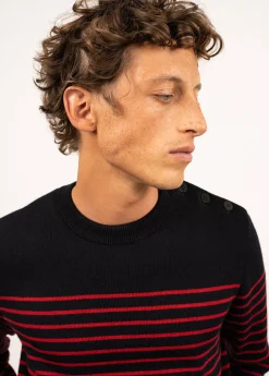 Pull marin rayé Binic