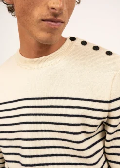 Pull marin rayé Binic