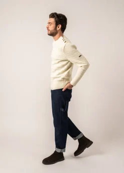 Pull marin rayé Binic Cap