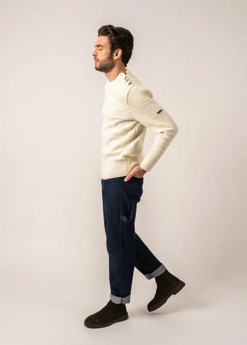 Pull marin rayé Binic Cap