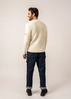 Pull marin rayé Binic Cap