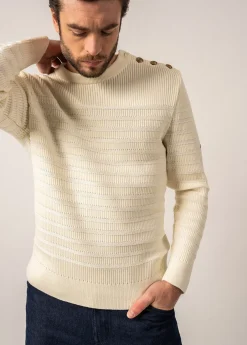 Pull marin rayé Binic Cap
