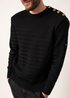 Pull marin rayé Binic Cap