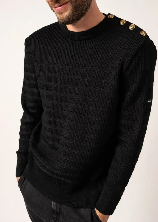 Pull marin rayé Binic Cap