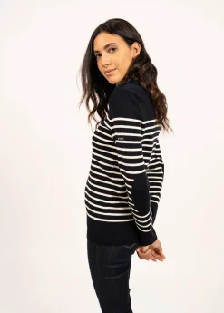 Pull marin rayé Bregançon