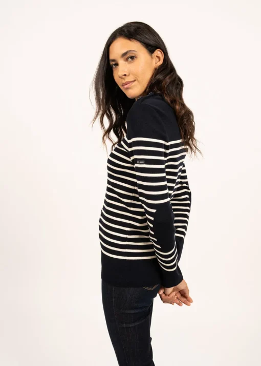 Pull marin rayé Bregançon