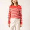 Pull marin rayé Bregançon