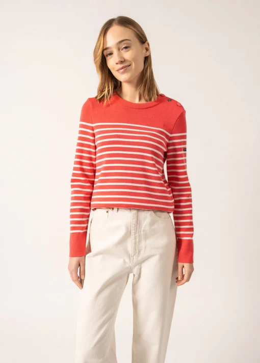 Pull marin rayé Bregançon