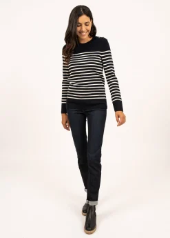 Pull marin rayé Bregançon