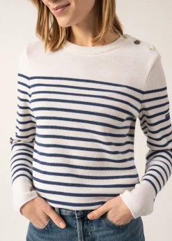 Pull marin rayé Brégançon