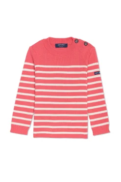 Pull marin rayé enfant Moussaillon