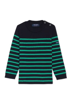 Pull marin rayé enfant Moussaillon