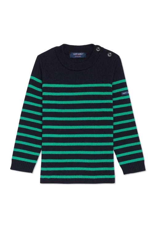 Pull marin rayé enfant Moussaillon