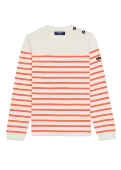 Pull marin rayé enfant Moussaillon