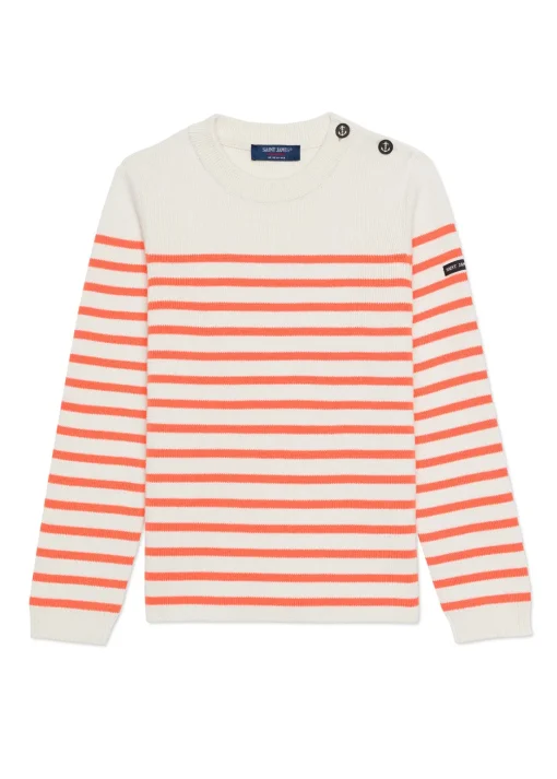 Pull marin rayé enfant Moussaillon