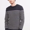 Pull marin rayé Galiote