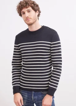 Pull marin rayé Galiote