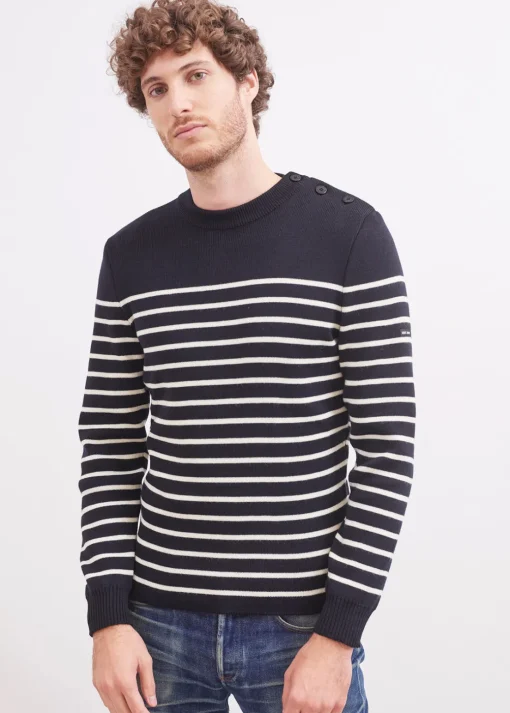 Pull marin rayé Galiote