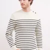 Pull marin rayé Galiote