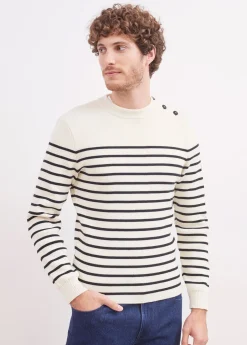 Pull marin rayé Galiote