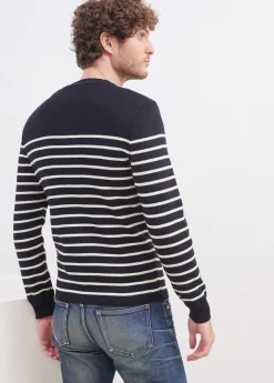 Pull marin rayé Galiote