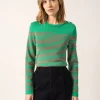 Pull marin rayé Marée