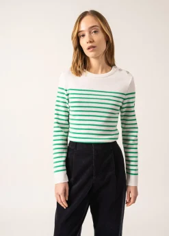 Pull marin rayé Marée