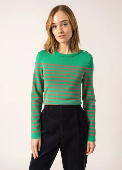 Pull marin rayé Marée