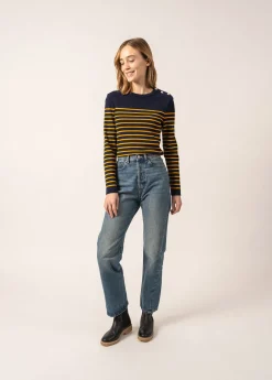 Pull marin rayé Marée