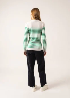 Pull marin rayé Marée