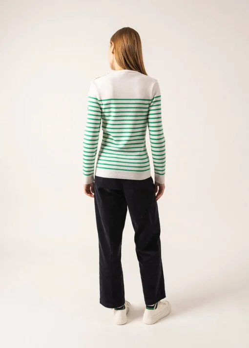 Pull marin rayé Marée
