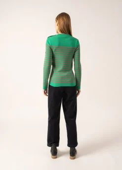 Pull marin rayé Marée