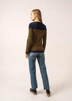 Pull marin rayé Marée