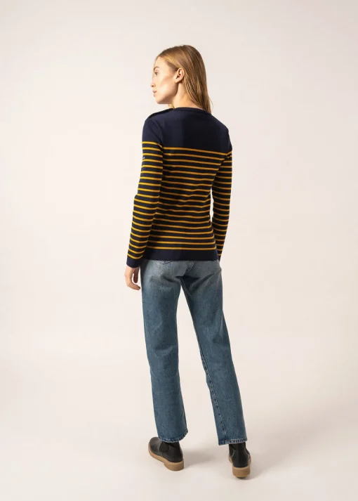 Pull marin rayé Marée