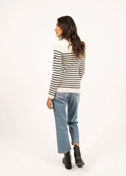Pull marin rayé Marée