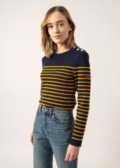 Pull marin rayé Marée