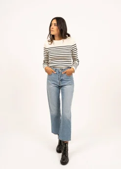 Pull marin rayé Marée