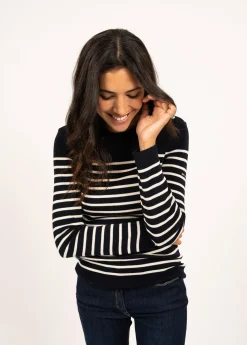 Pull marin rayé Marée