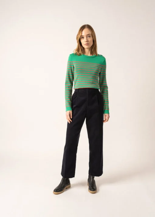 Pull marin rayé Marée