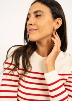 Pull marin rayé Marée