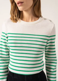 Pull marin rayé Marée