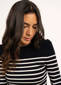 Pull marin rayé Marée