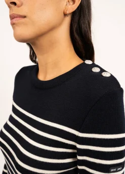 Pull marin rayé Marée