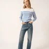 Pull marin rayé Rochefort