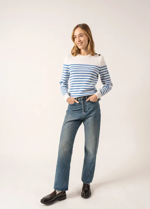 Pull marin rayé Rochefort