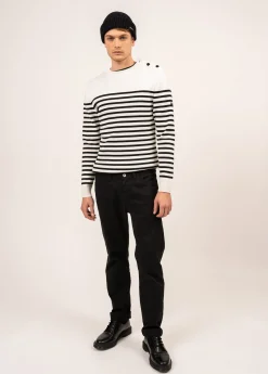 Pull marin rayé Rochefort