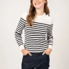Pull marin rayé Rochefort