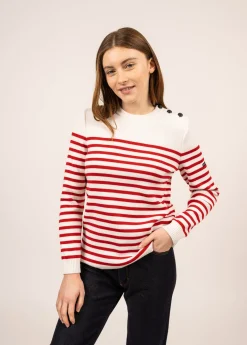 Pull marin rayé Rochefort