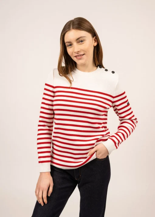 Pull marin rayé Rochefort