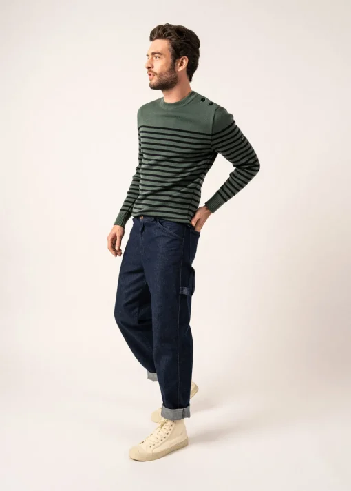 Pull marin rayé Rochefort